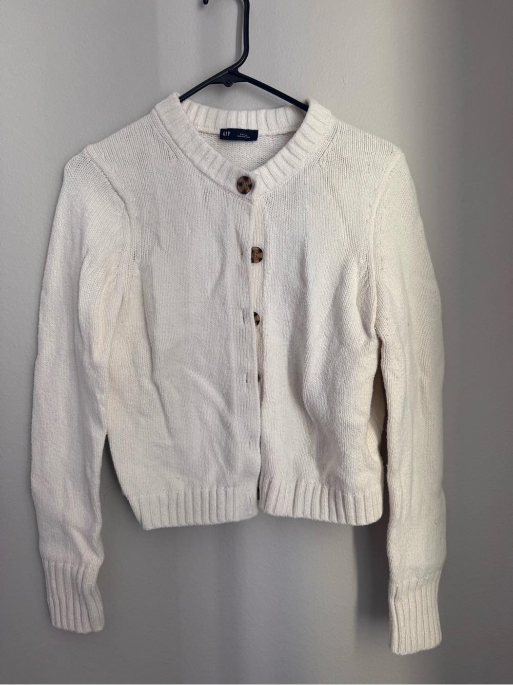 Gap- cream cardigan sweater